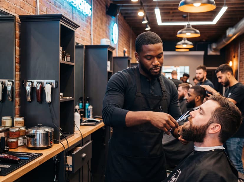 Barber career paths and shop work
